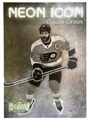 2021-22 Skybox Metal Universe Neon Icon Claude Giroux #NI-2